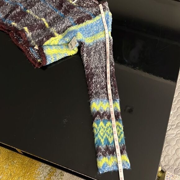 NWT Free people cropped pullover top M - Picture 8 of 10